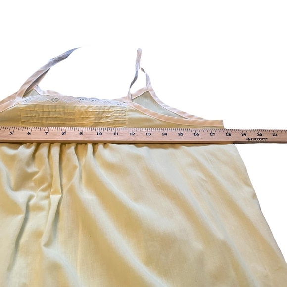 Edward Saykaly Vintage Yellow Nighty Set/Boudoir-Size Small - Picture 9 of 16